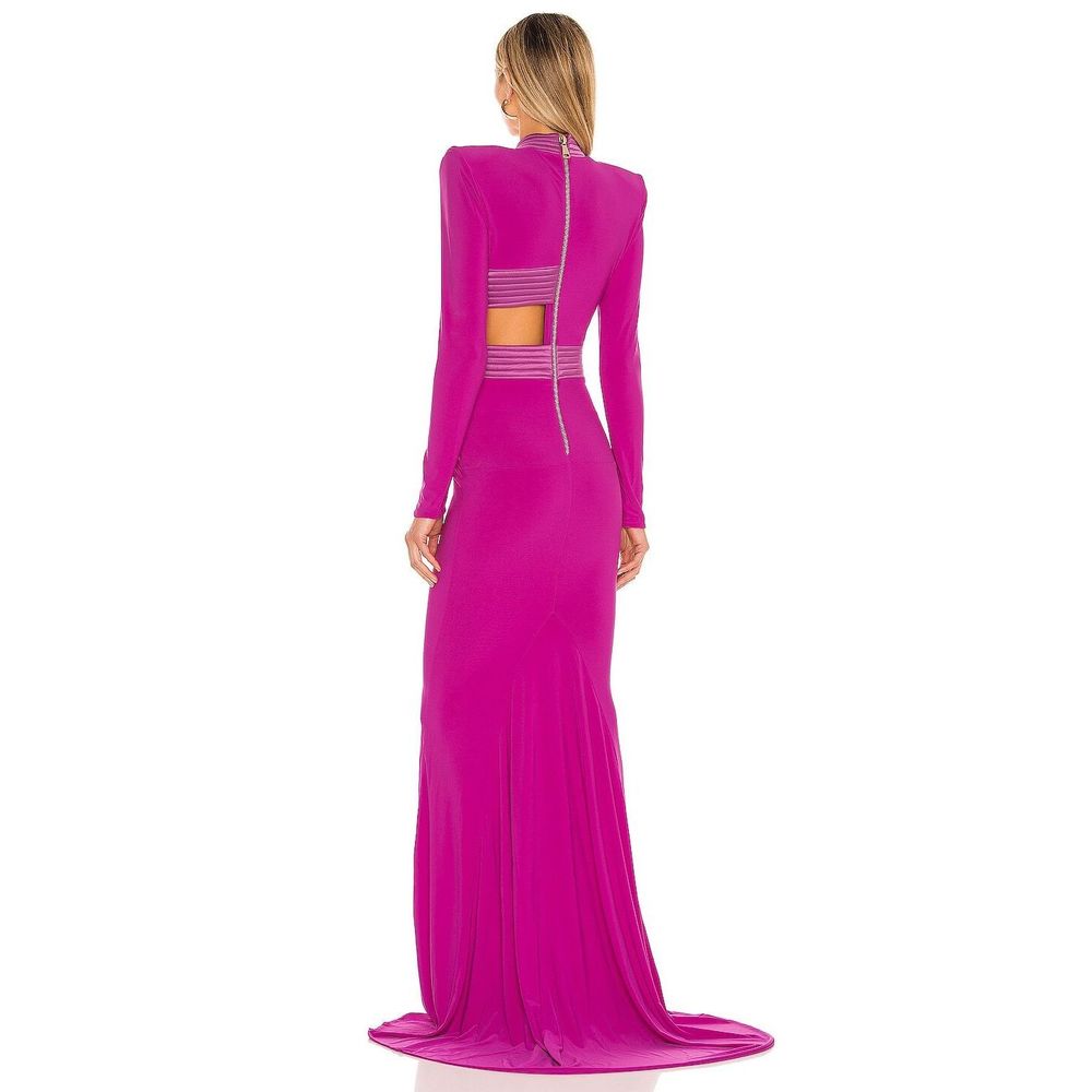 Zhivago Message To Love Gown in Berry - Picture 3 of 8
